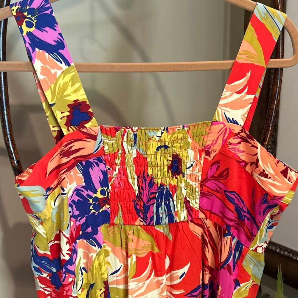Tropical Print Sundress Size Large NWOT - Picture 7 of 8